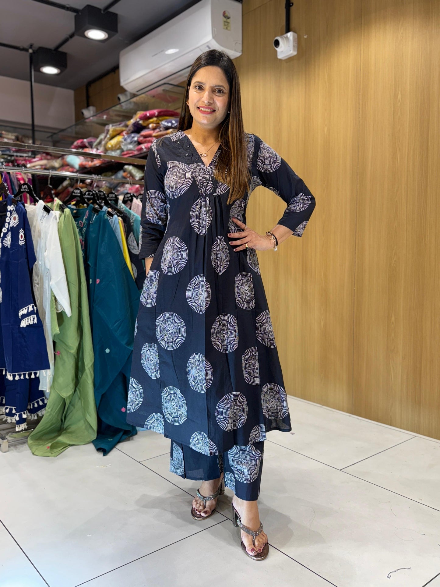 Cotton Black 2pc Set