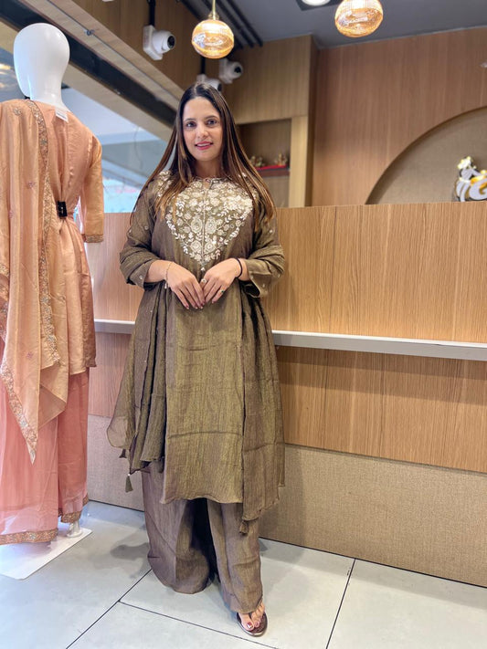 Crush Tissue Olive 3pc Set