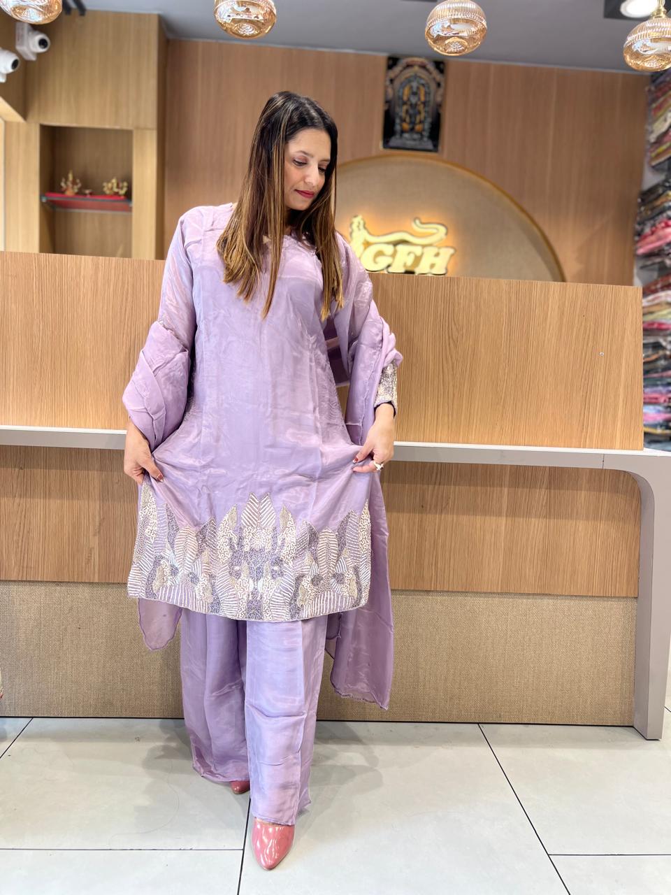 HO Silk Purple 3pc Set