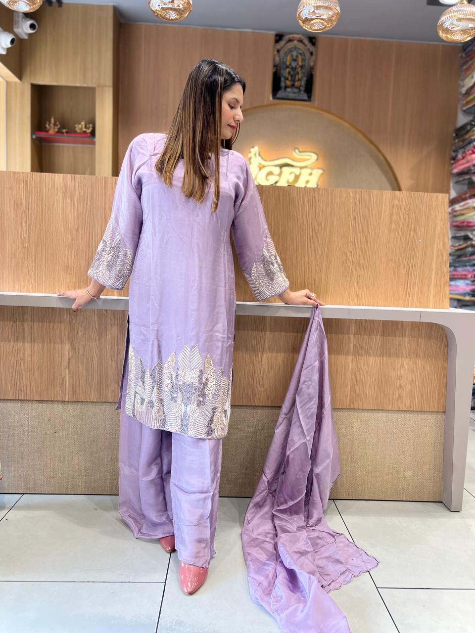 HO Silk Purple 3pc Set