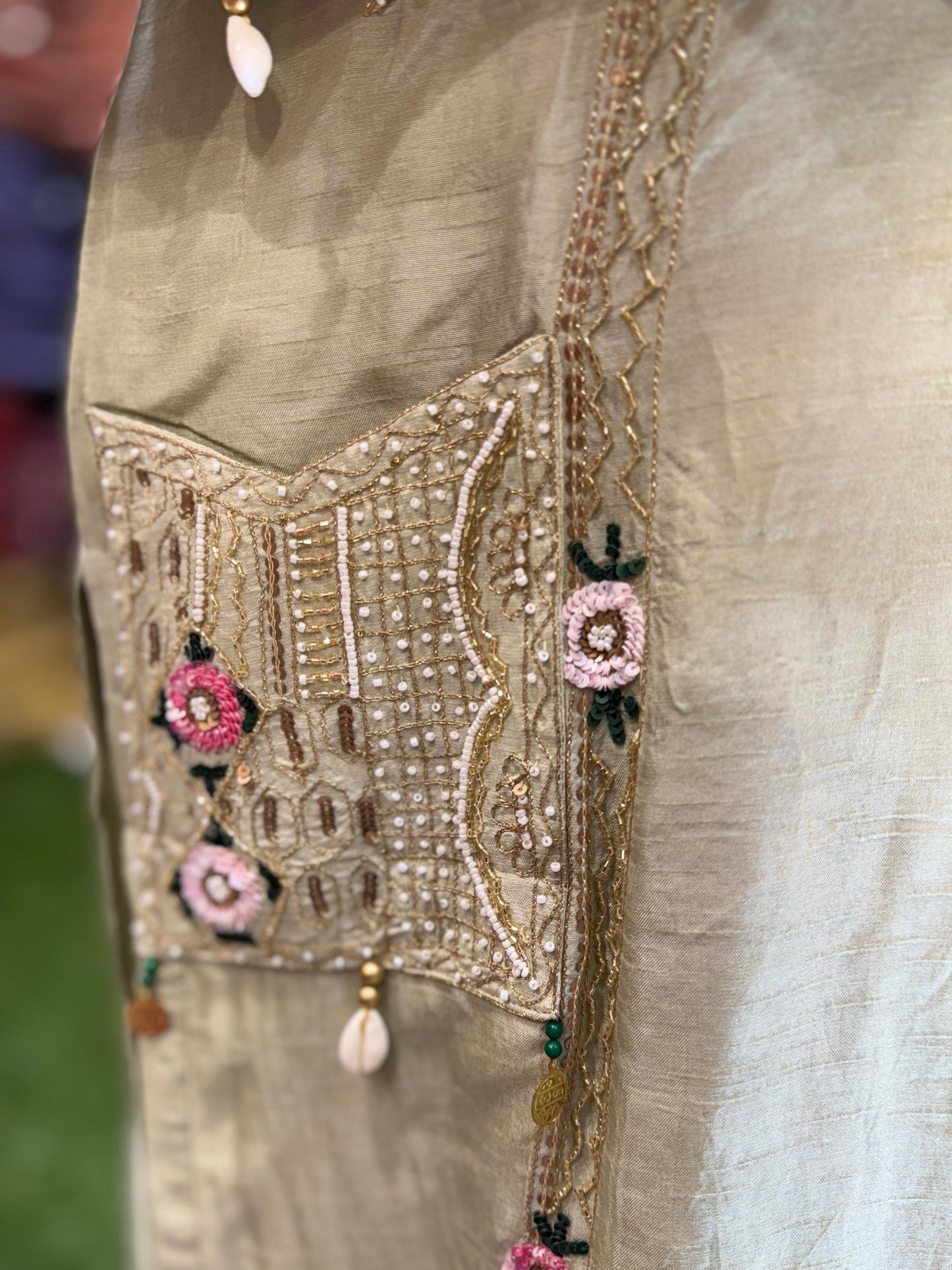 Dola Silk Ivory 3pc Set