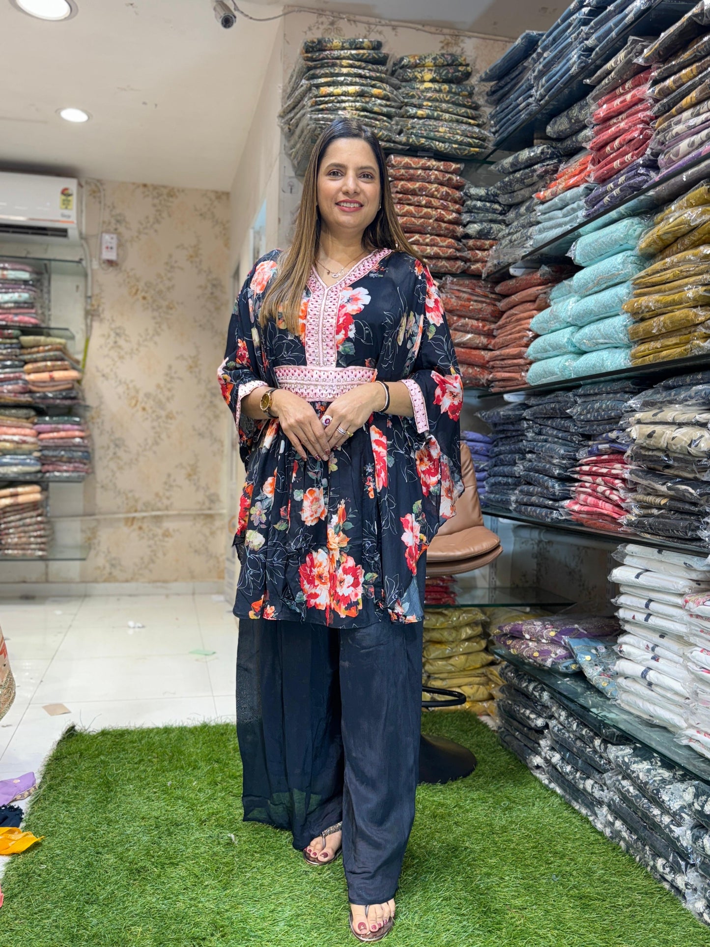 Muslin Black 2pc Set