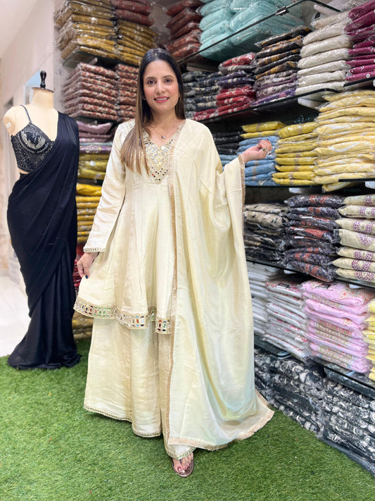 Simmer Tissue Ivory 3pc Set