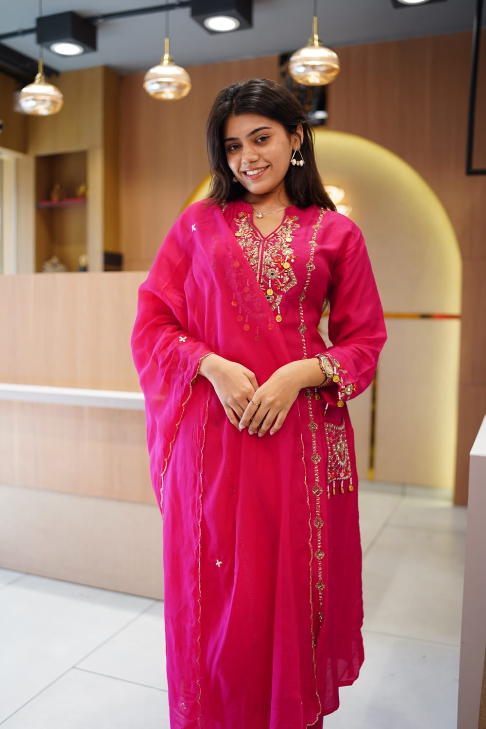 Dola Silk Pink 3pc Set