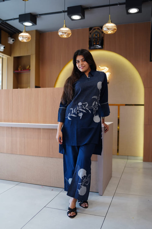 Flex Cotton Blue 2pc Set