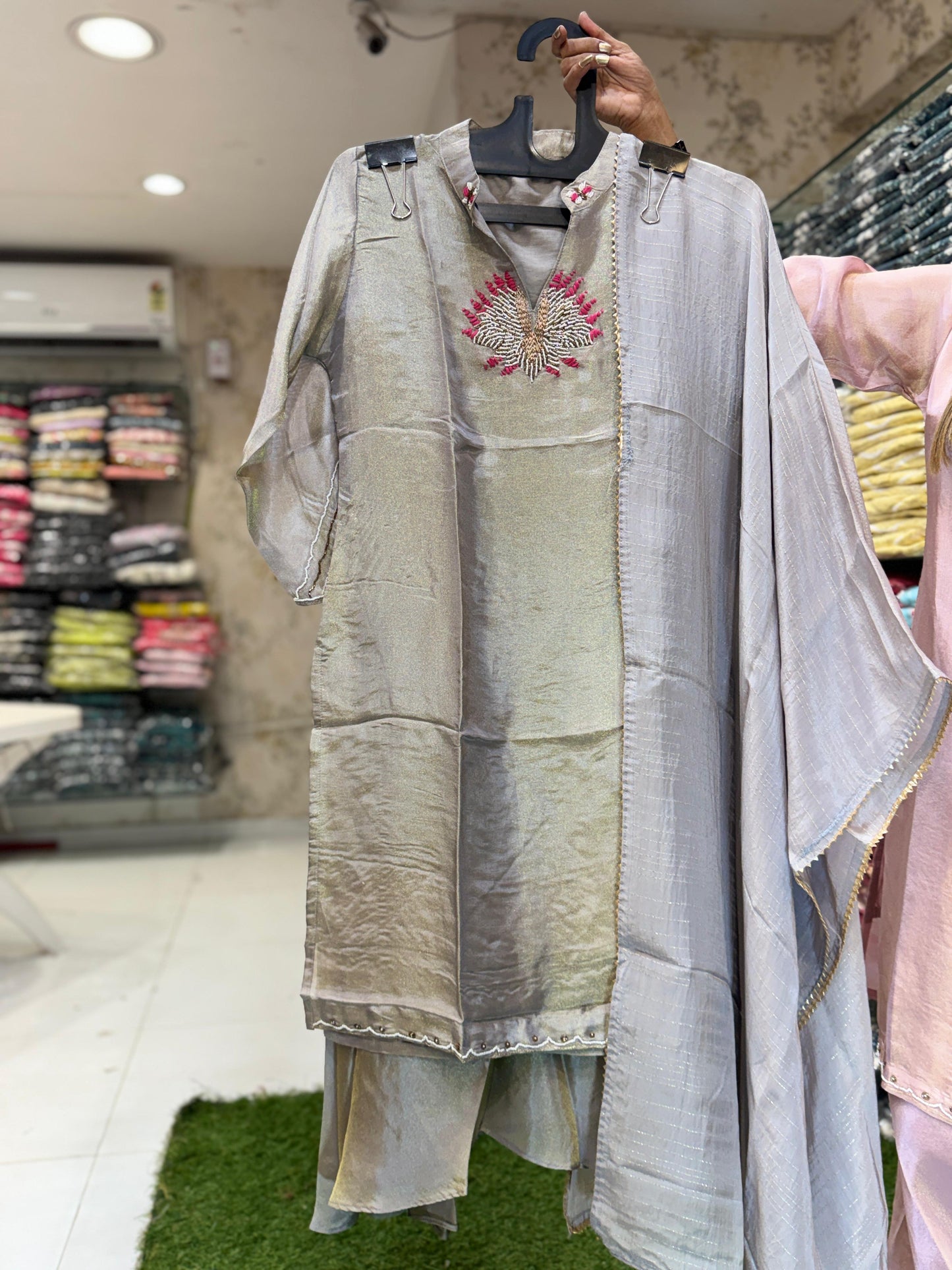 Simmer Tissue Pastle Gray 3pc Set