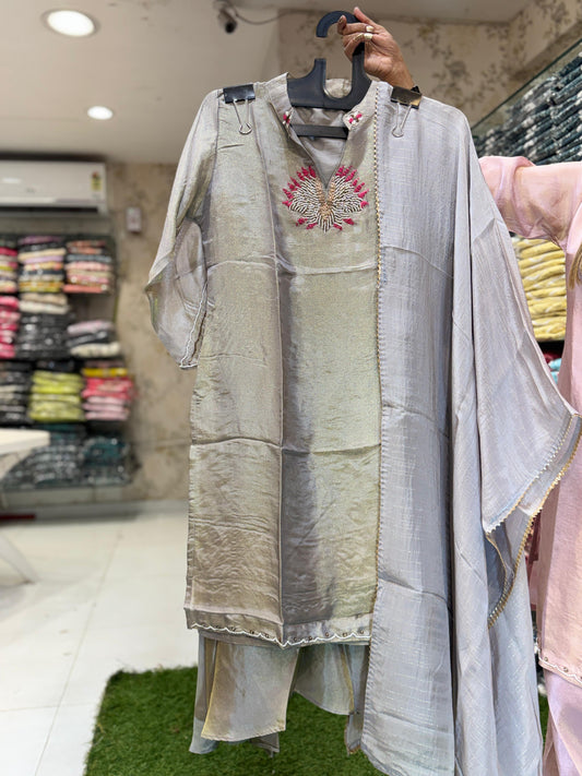 Simmer Tissue Pastle Gray 3pc Set