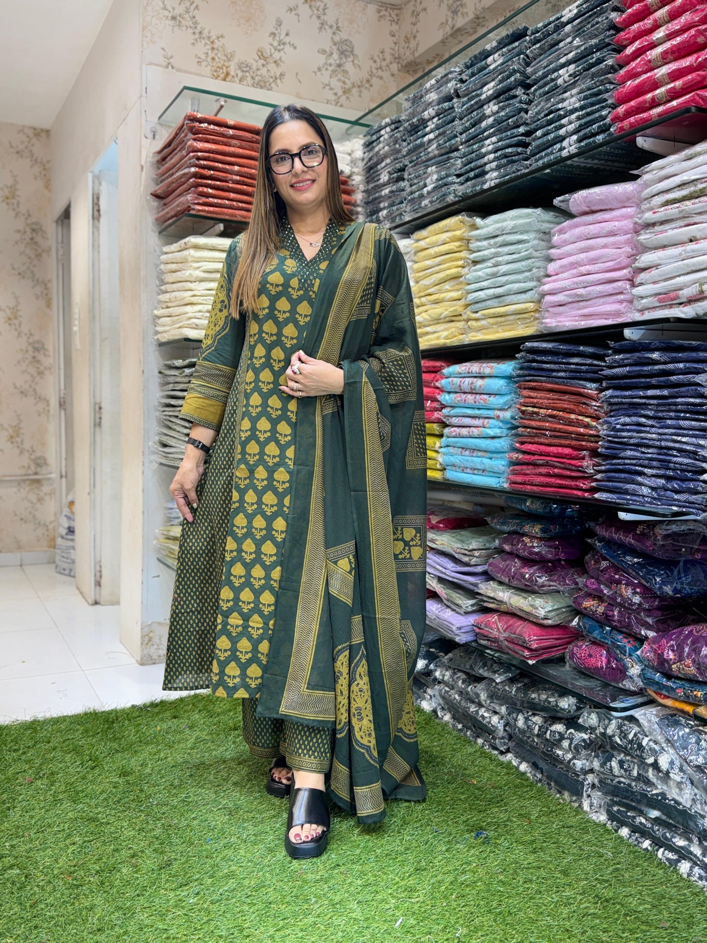 Cotton Green 3pc Set