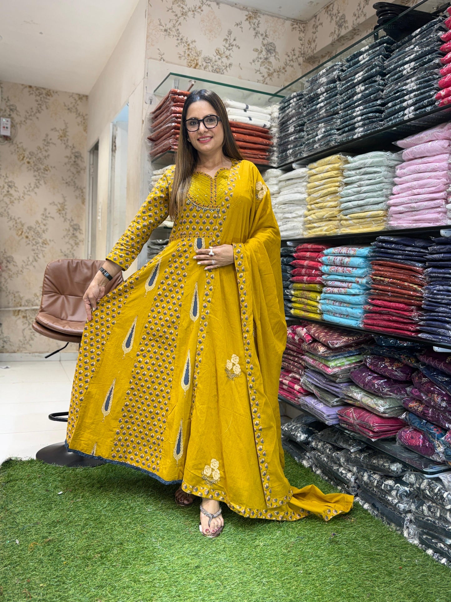 Cotton Yellow 3pc Set