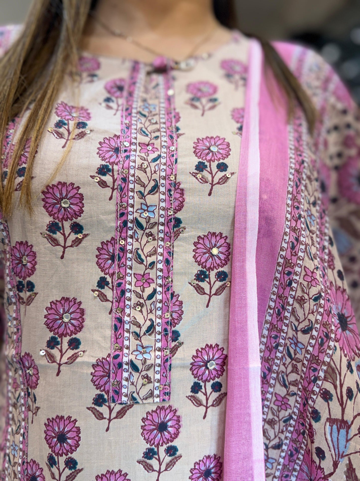 Cotton Cream 3pc Set