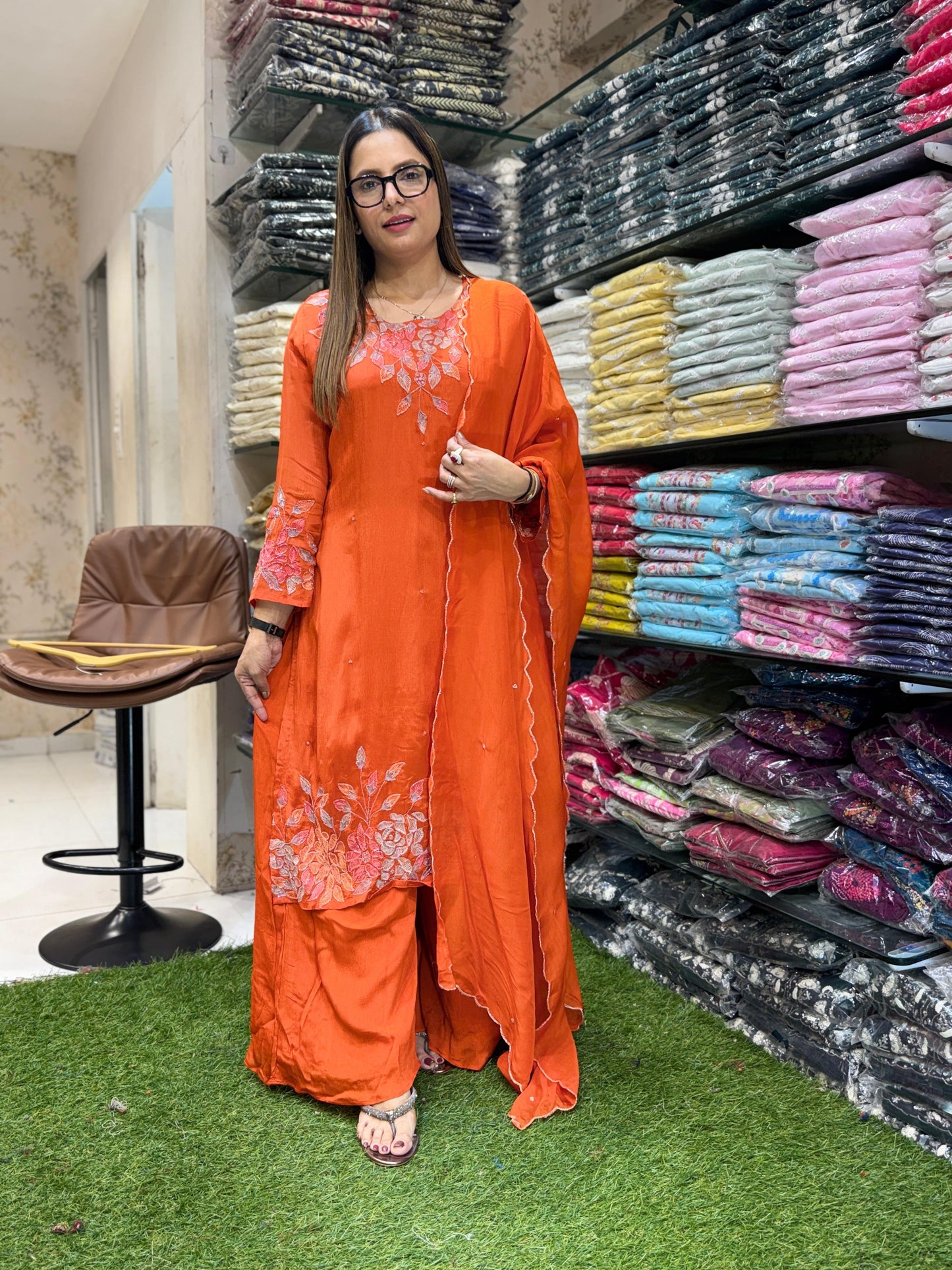 Chinon Orange 3pc Set