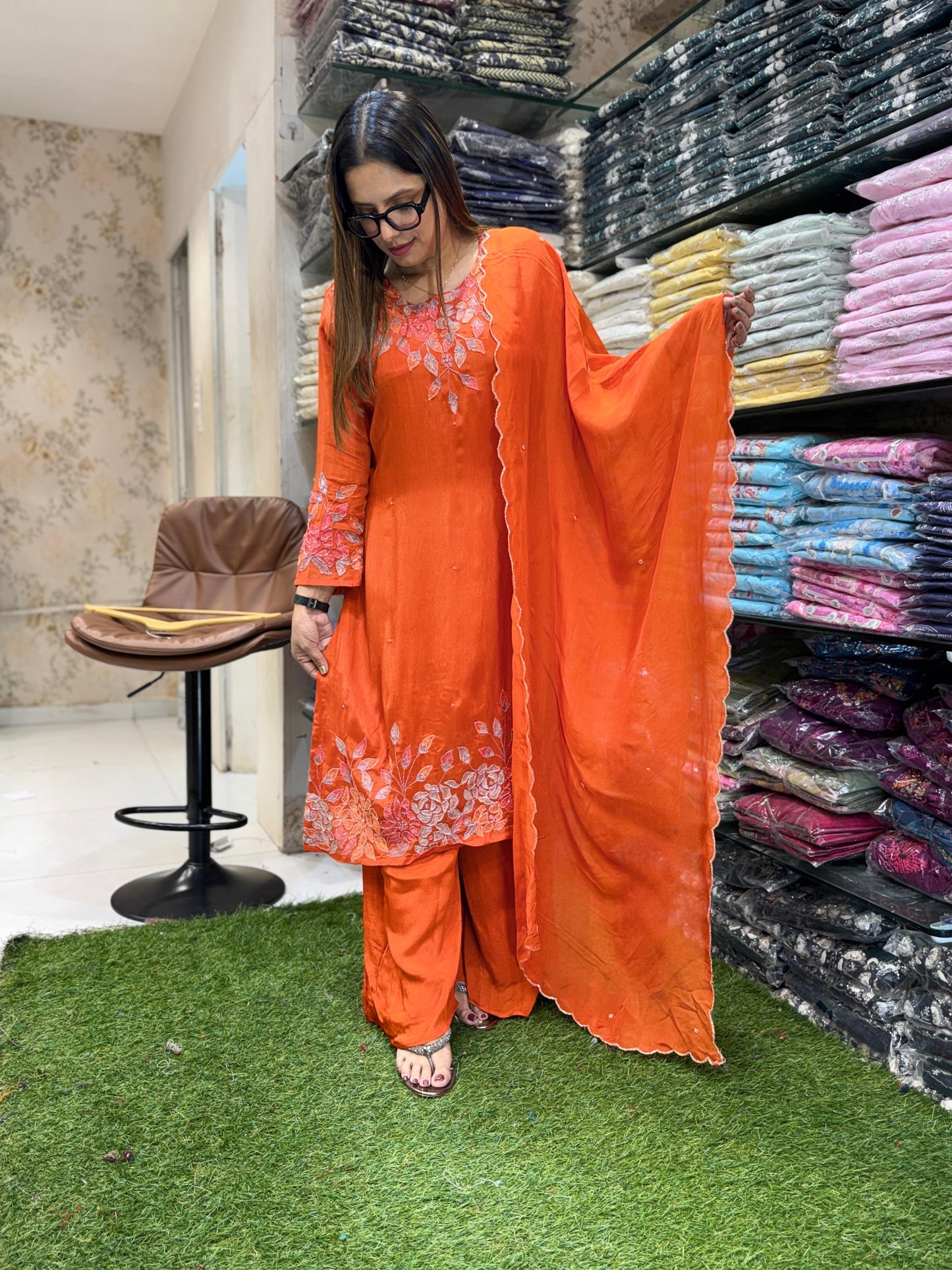 Chinon Orange 3pc Set