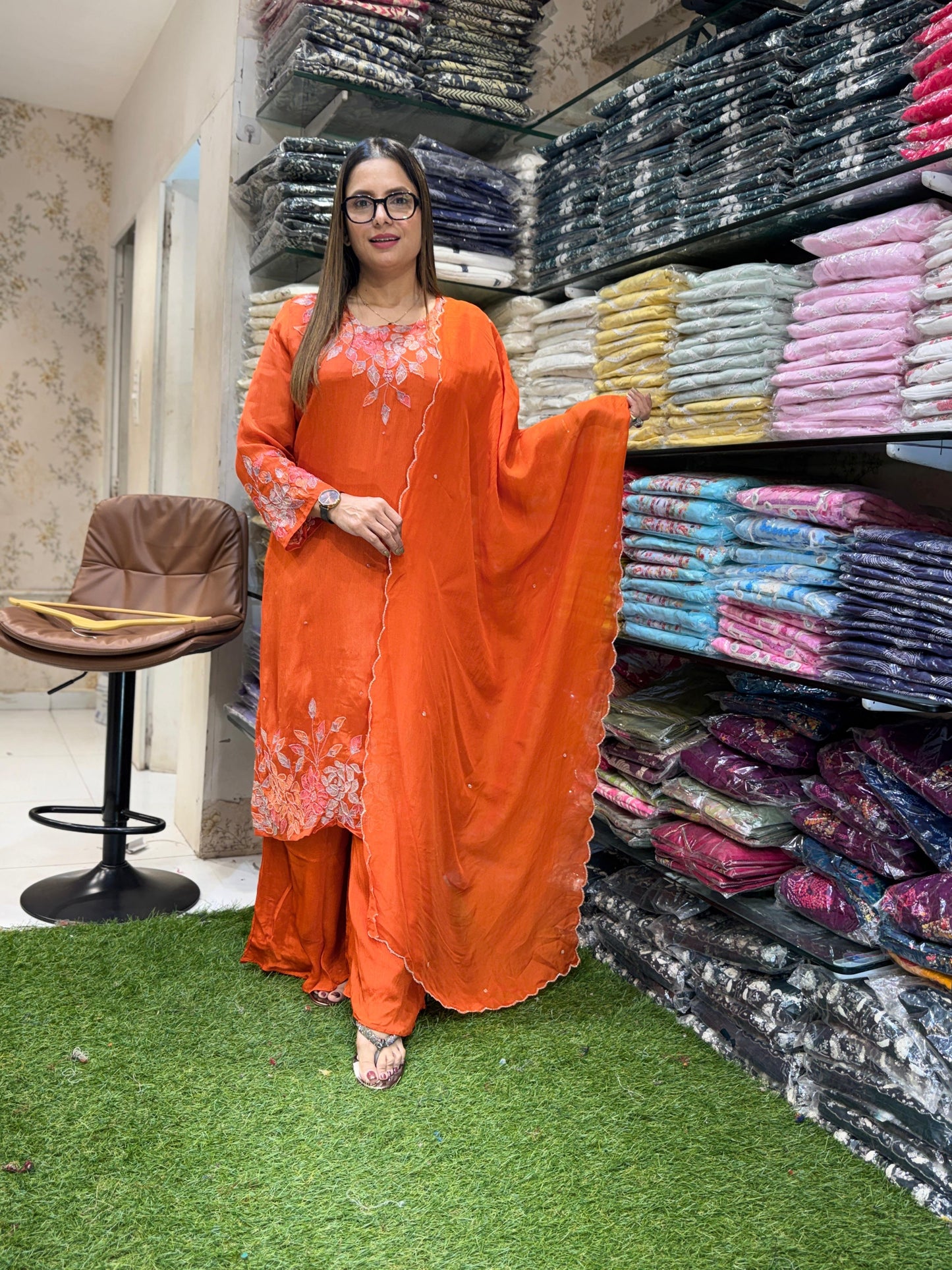 Chinon Orange 3pc Set