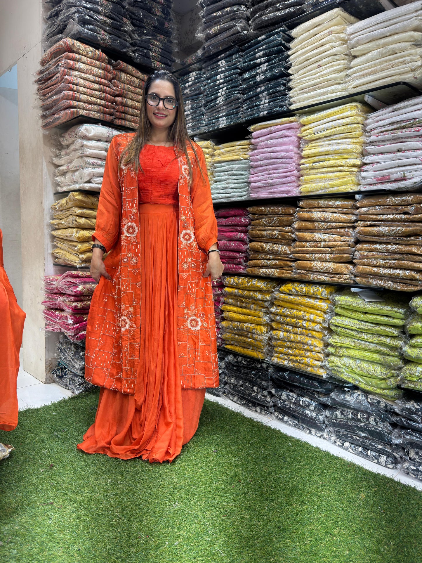Dola Chinon Orange 3pc Set