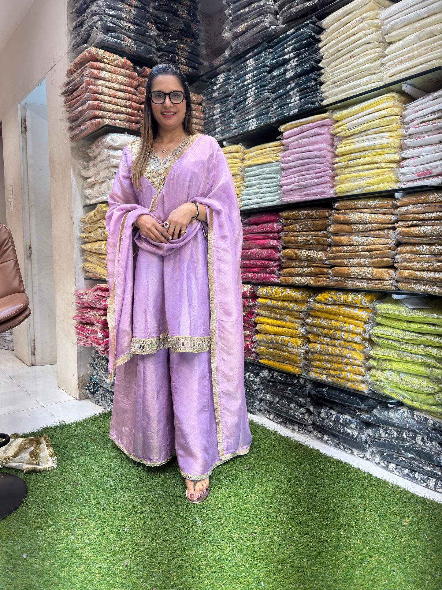 Simmer Tissue Purple 3pc Set