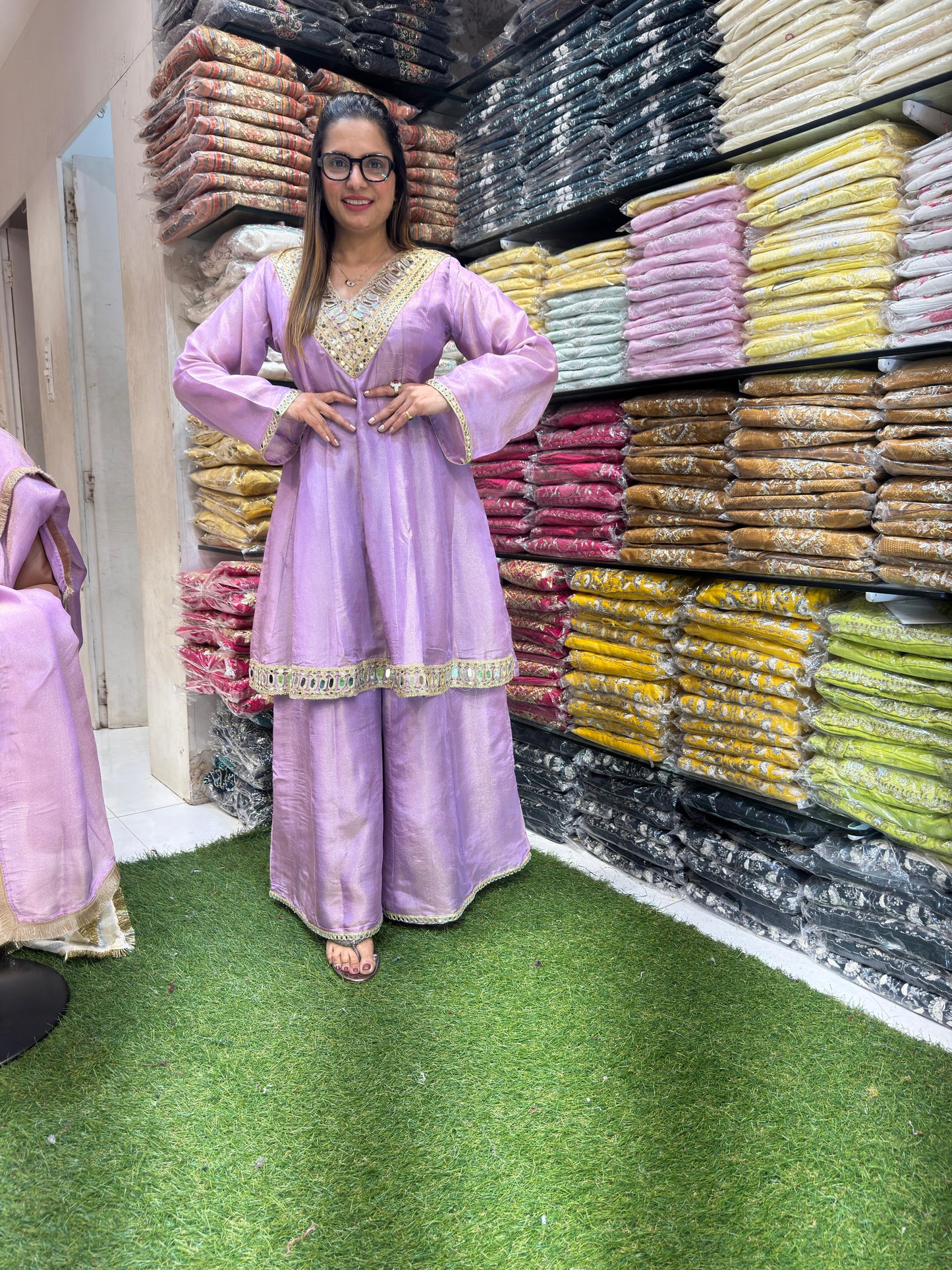 Simmer Tissue Purple 3pc Set