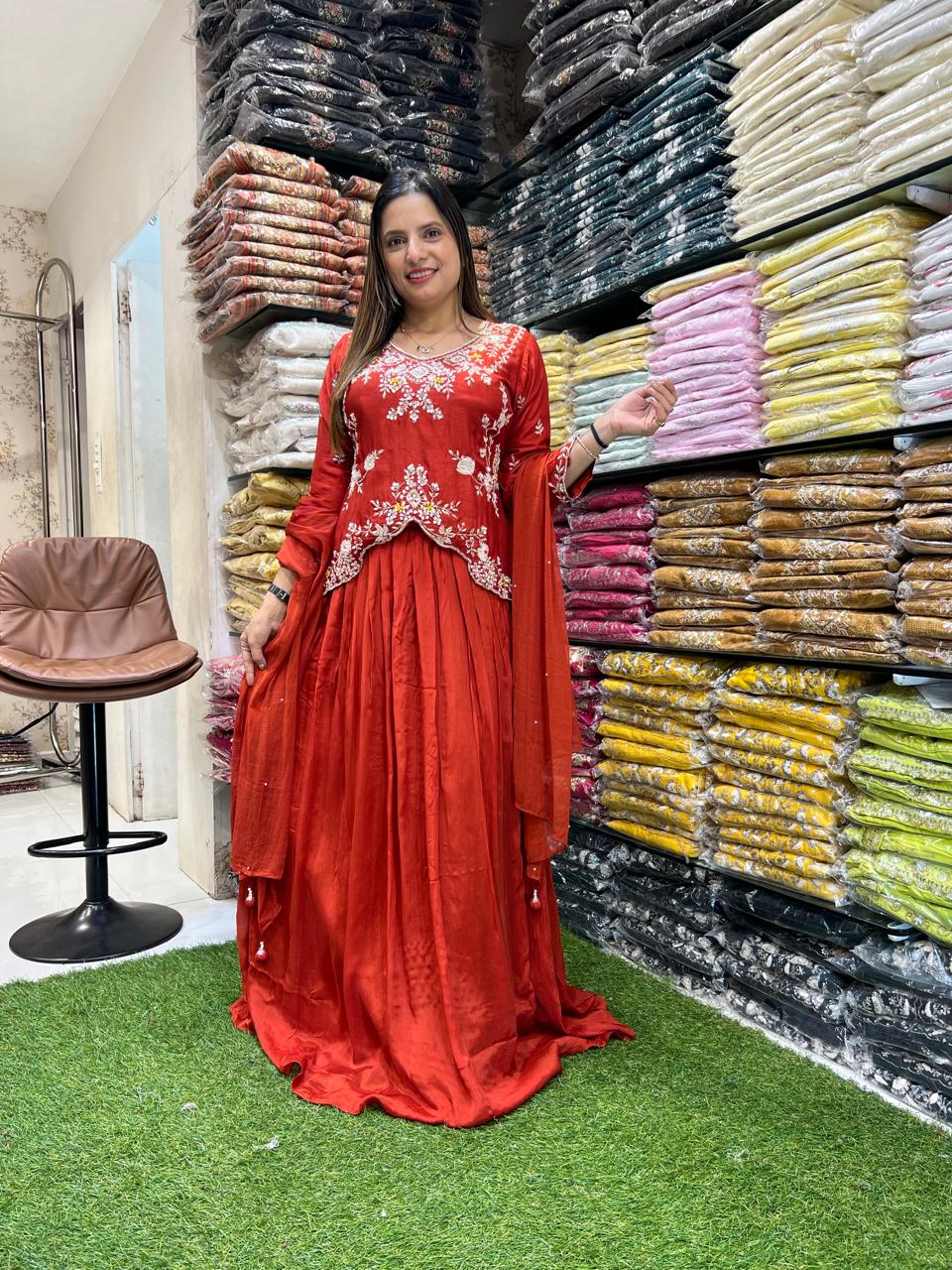 Chinon Orange 3pc Set