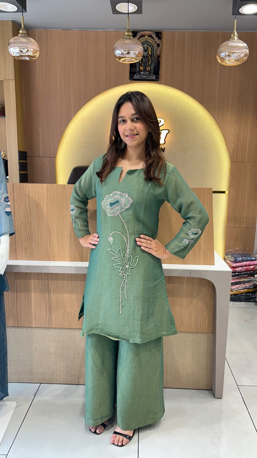 Crush Tissue Green 2pc Set