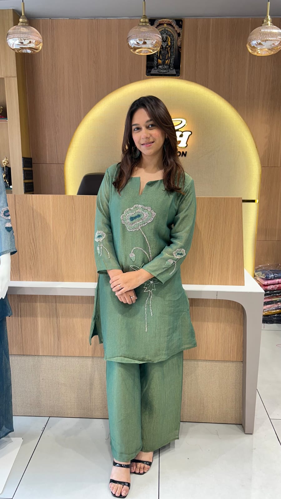 Crush Tissue Green 2pc Set