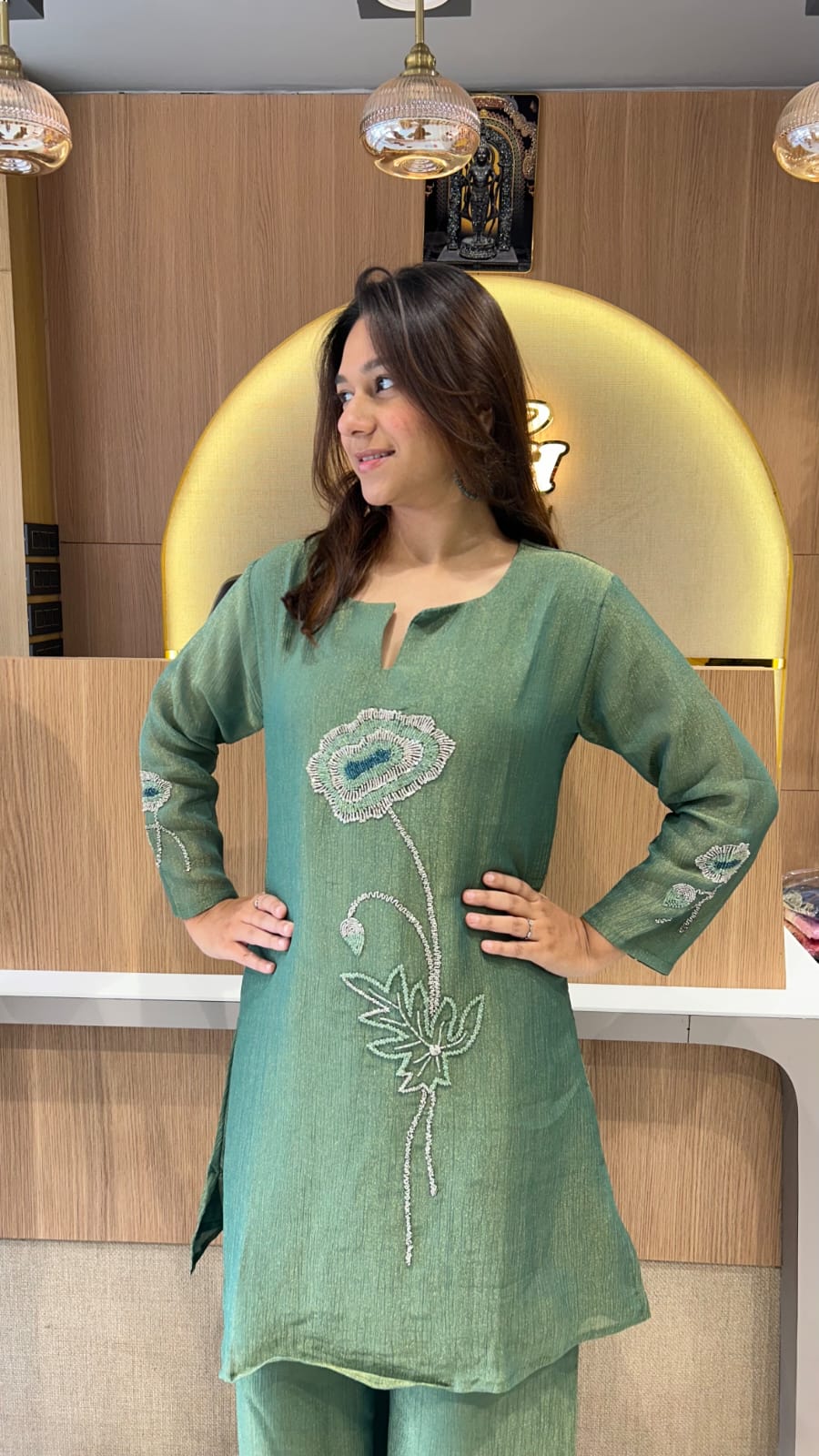 Crush Tissue Green 2pc Set