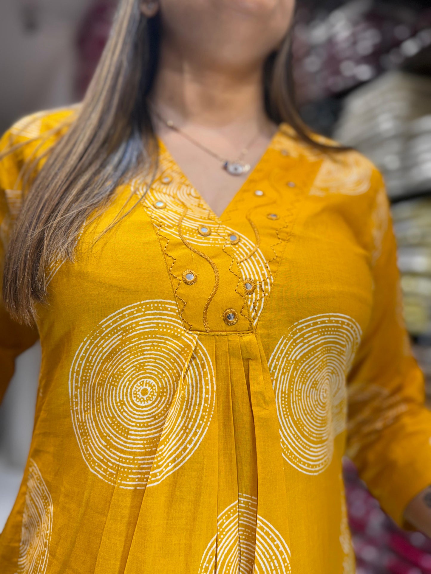Cotton Yellow 2pc Set