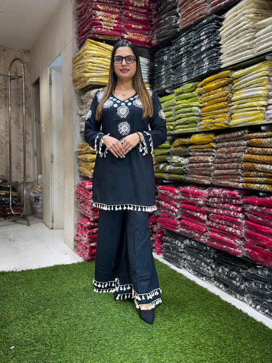 Jaam Cotton Black 2pc Set