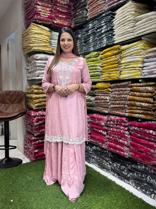 Chinon Pastle Pink 3pc Set