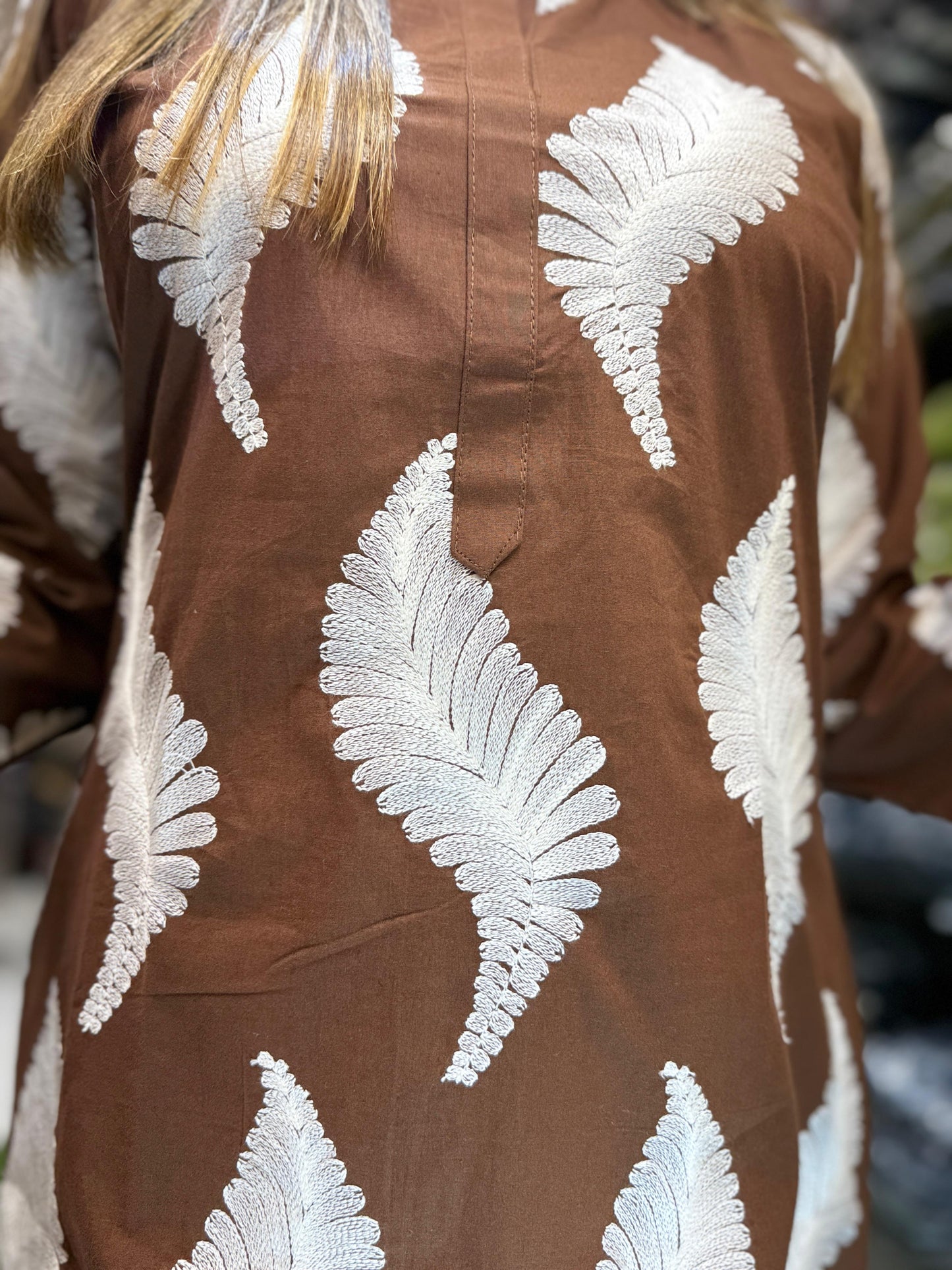 Cotton Brown 2pc Set