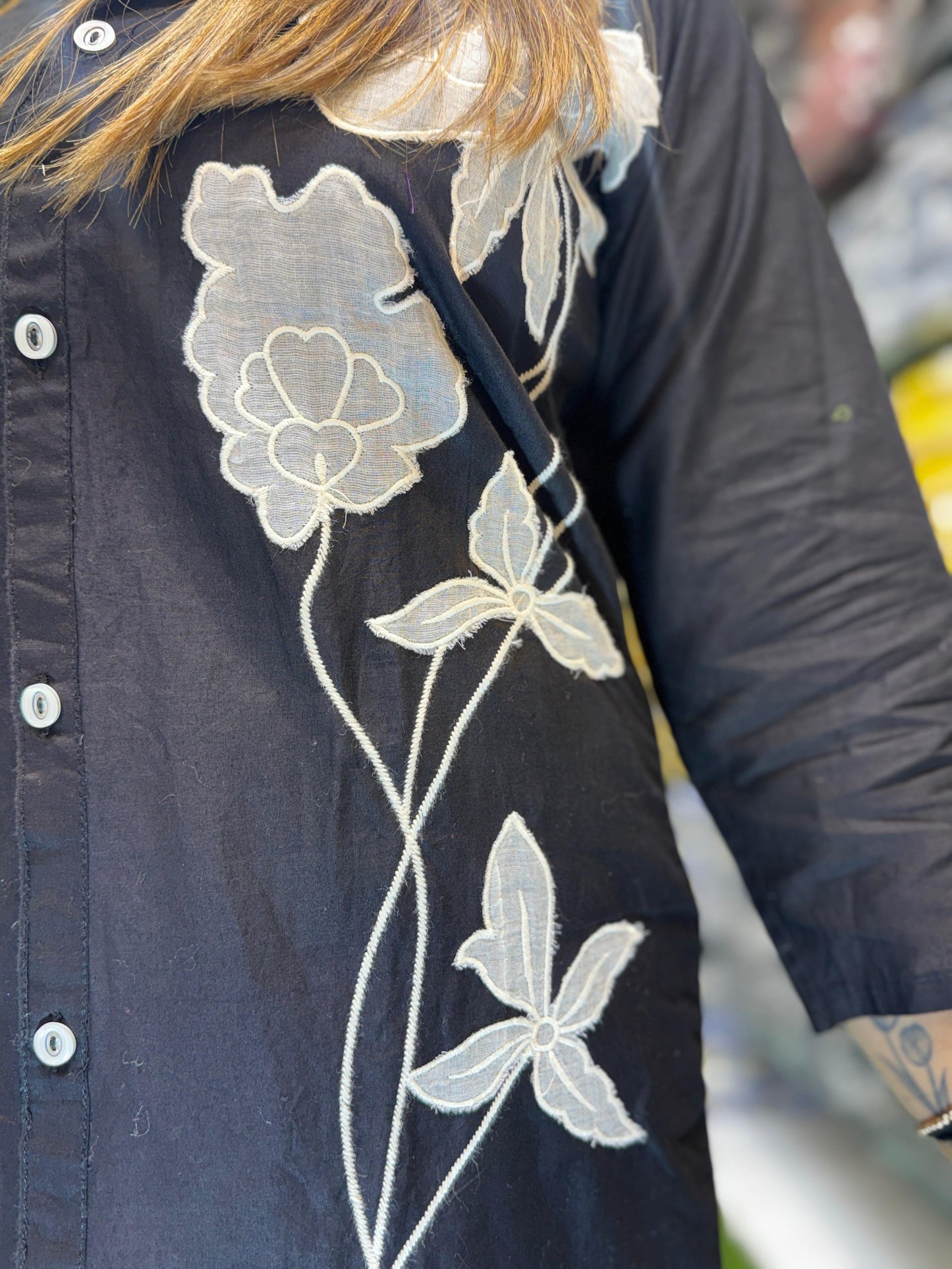 Cotton Black 2pc Set