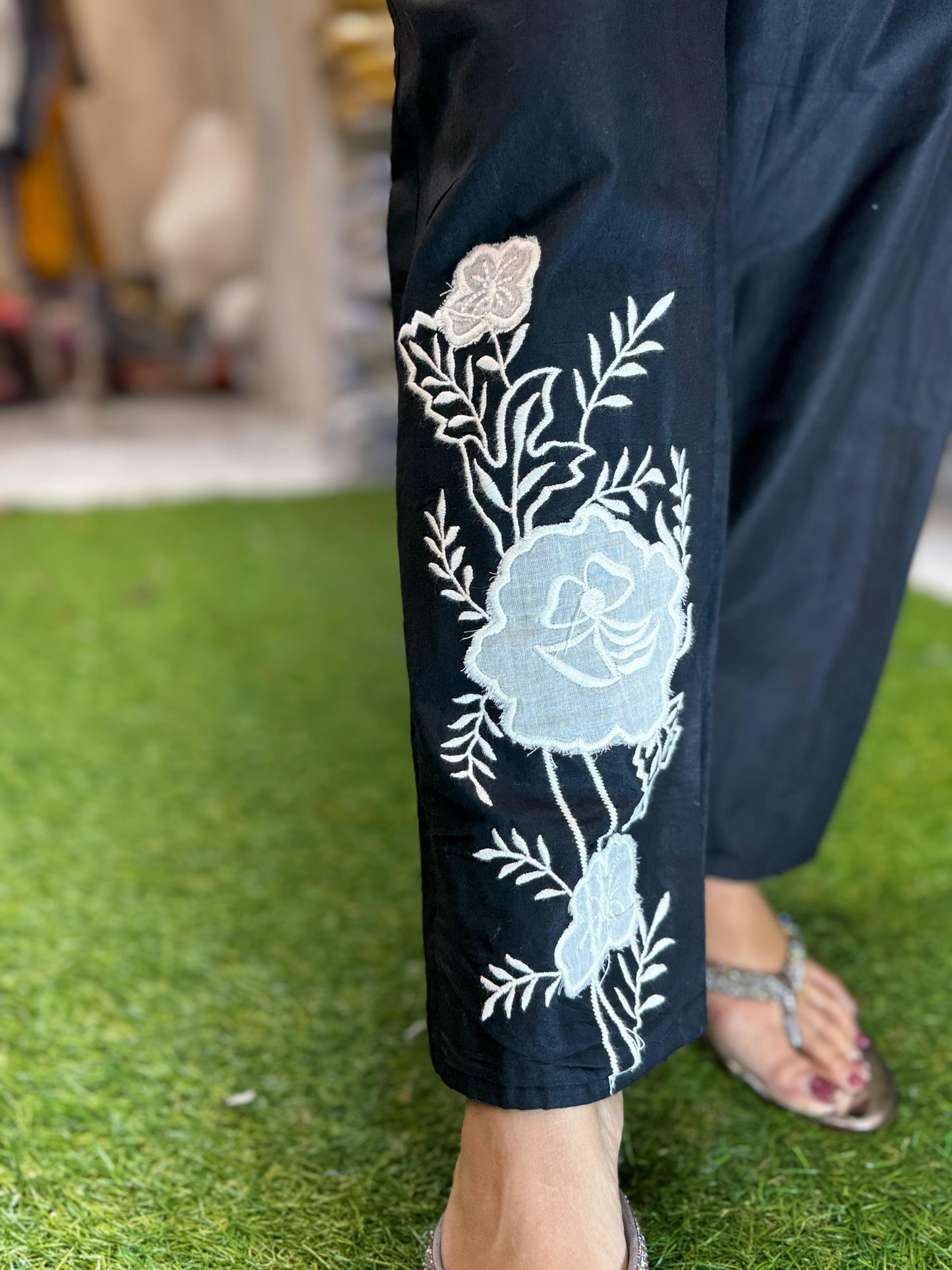 Cotton Black 2pc Set