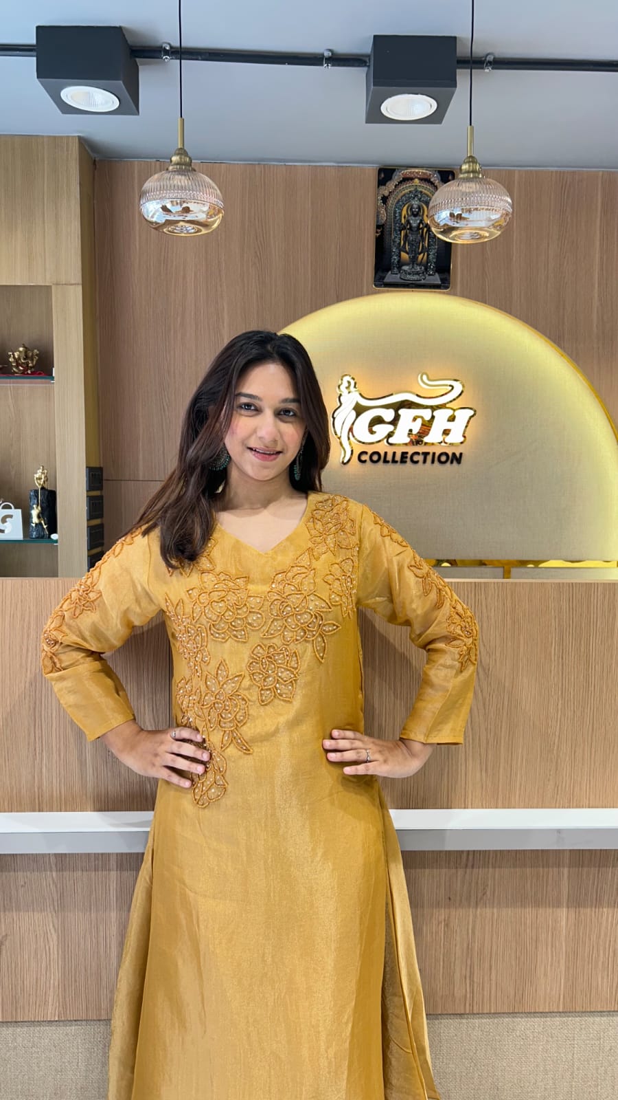 Simmer Tissue Golden Yellow 2pc Set