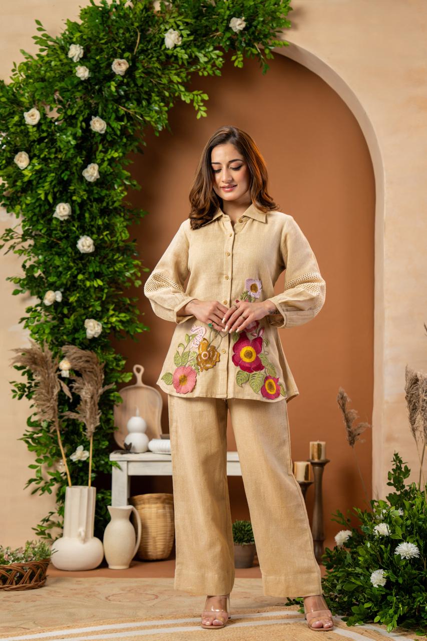 Jute Cotton Off White 2pc Set