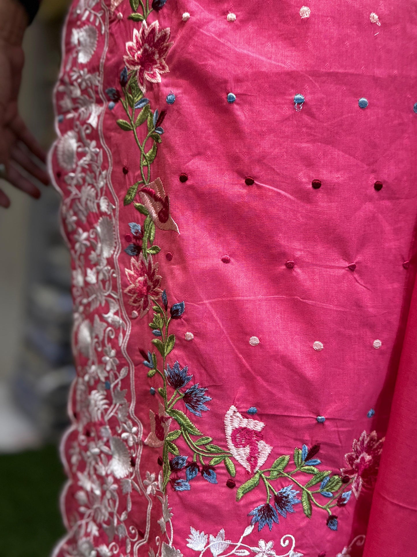 Doby Cotton Carrot Pink 3pc Set