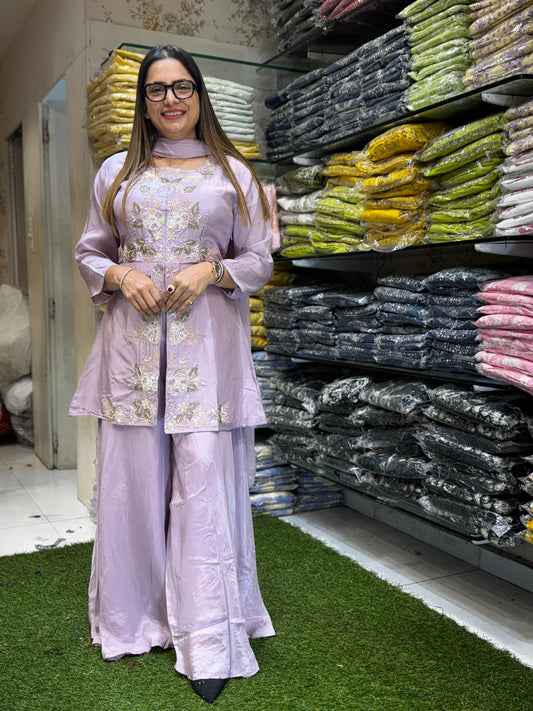 Crep Lylac Purple 3pc Set