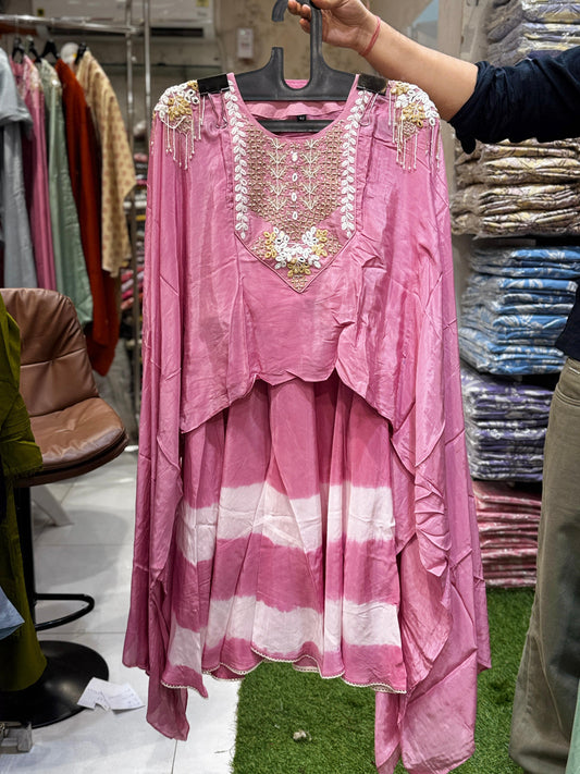 Crep Blush Pink 3pc Set