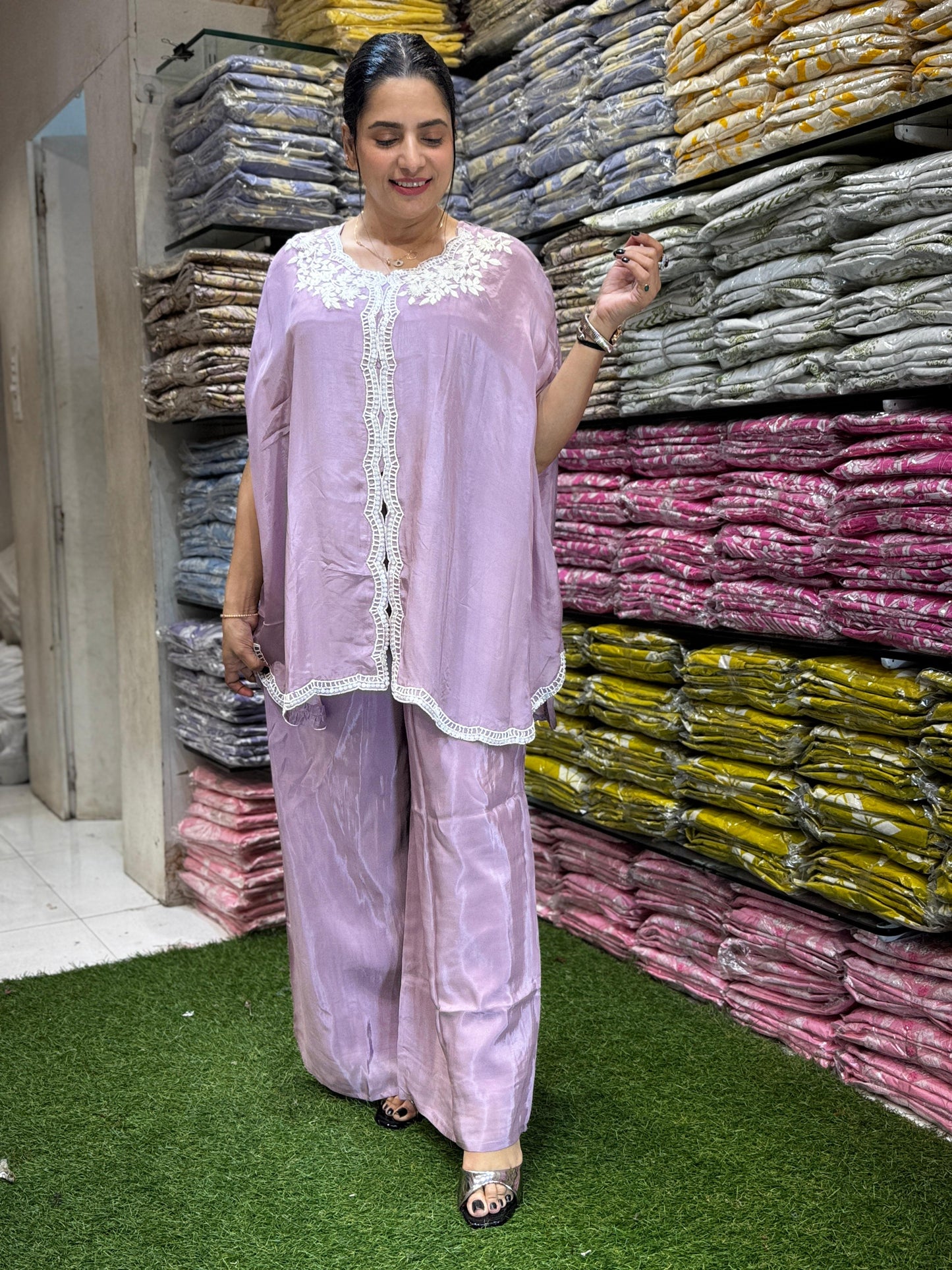 Crep Pastle Purple 3pc Set