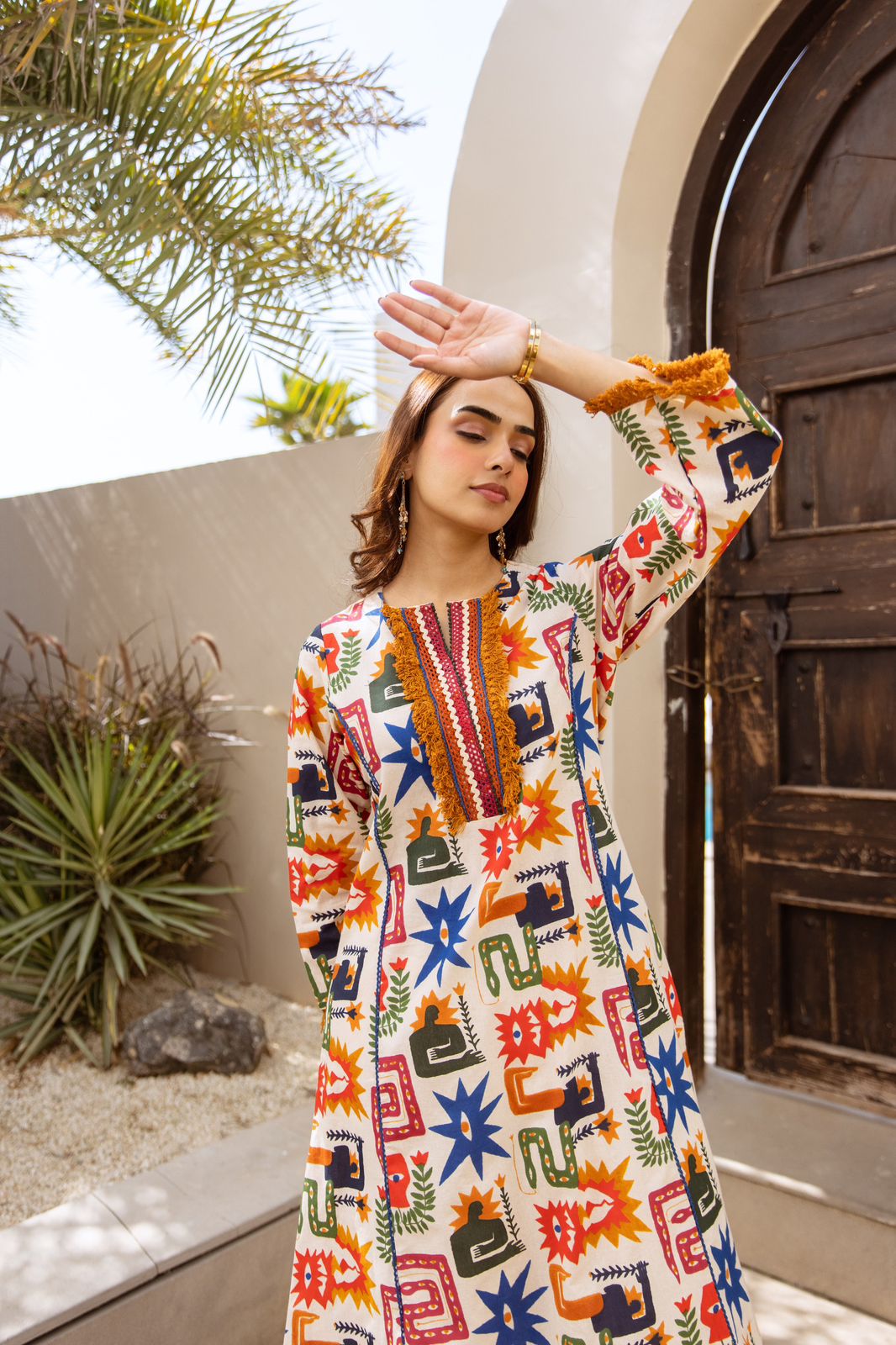 Linen Flex Off White 2pc Set