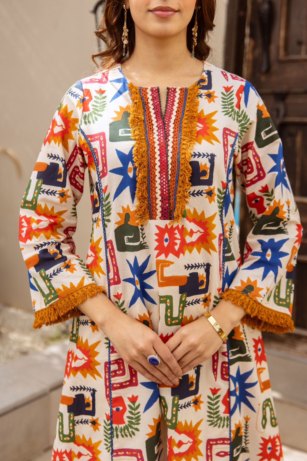 Linen Flex Off White 2pc Set