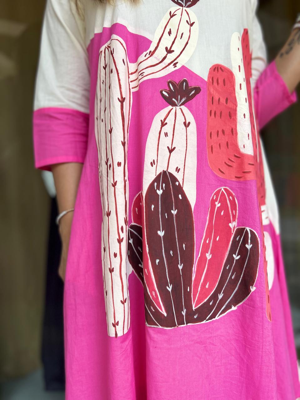 Pure Flex Cotton Off White Midi