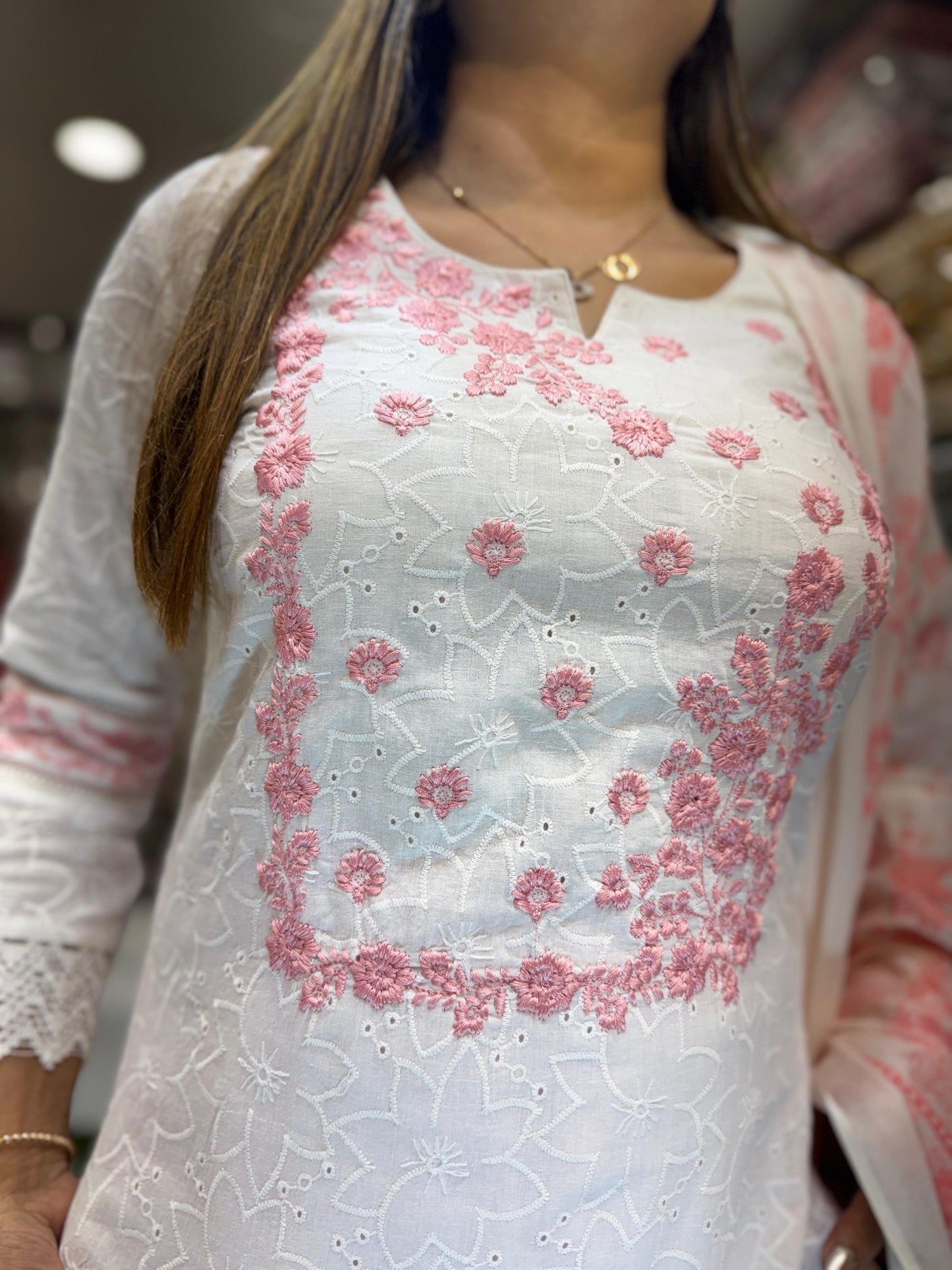 Pure Cotton Off White 3pc Set