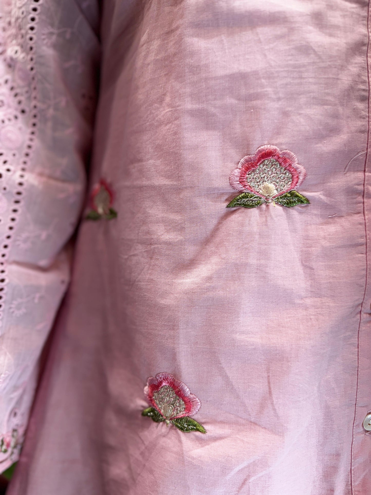 Pure Cotton Pink 2pc Set