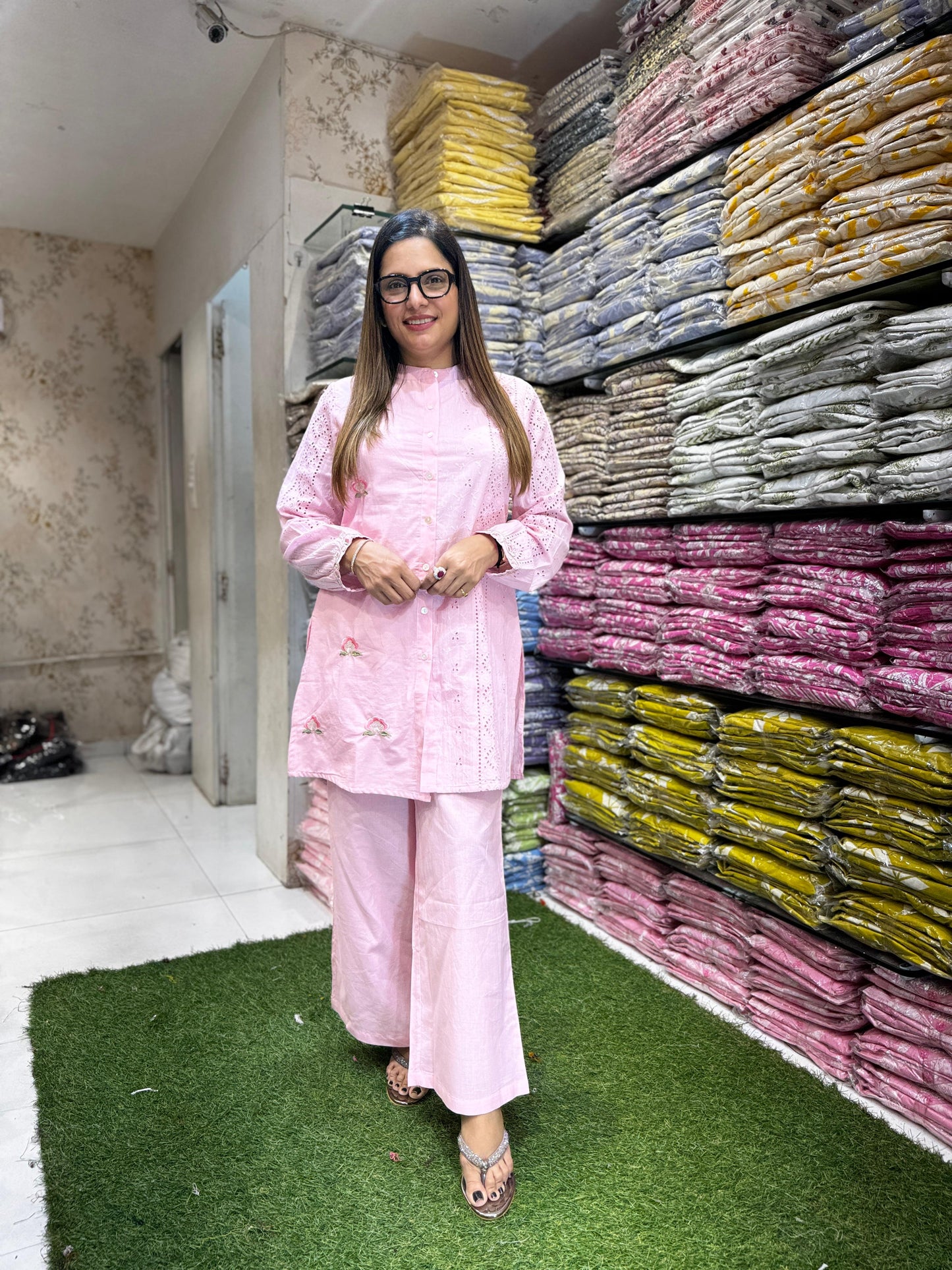 Pure Cotton Pink 2pc Set