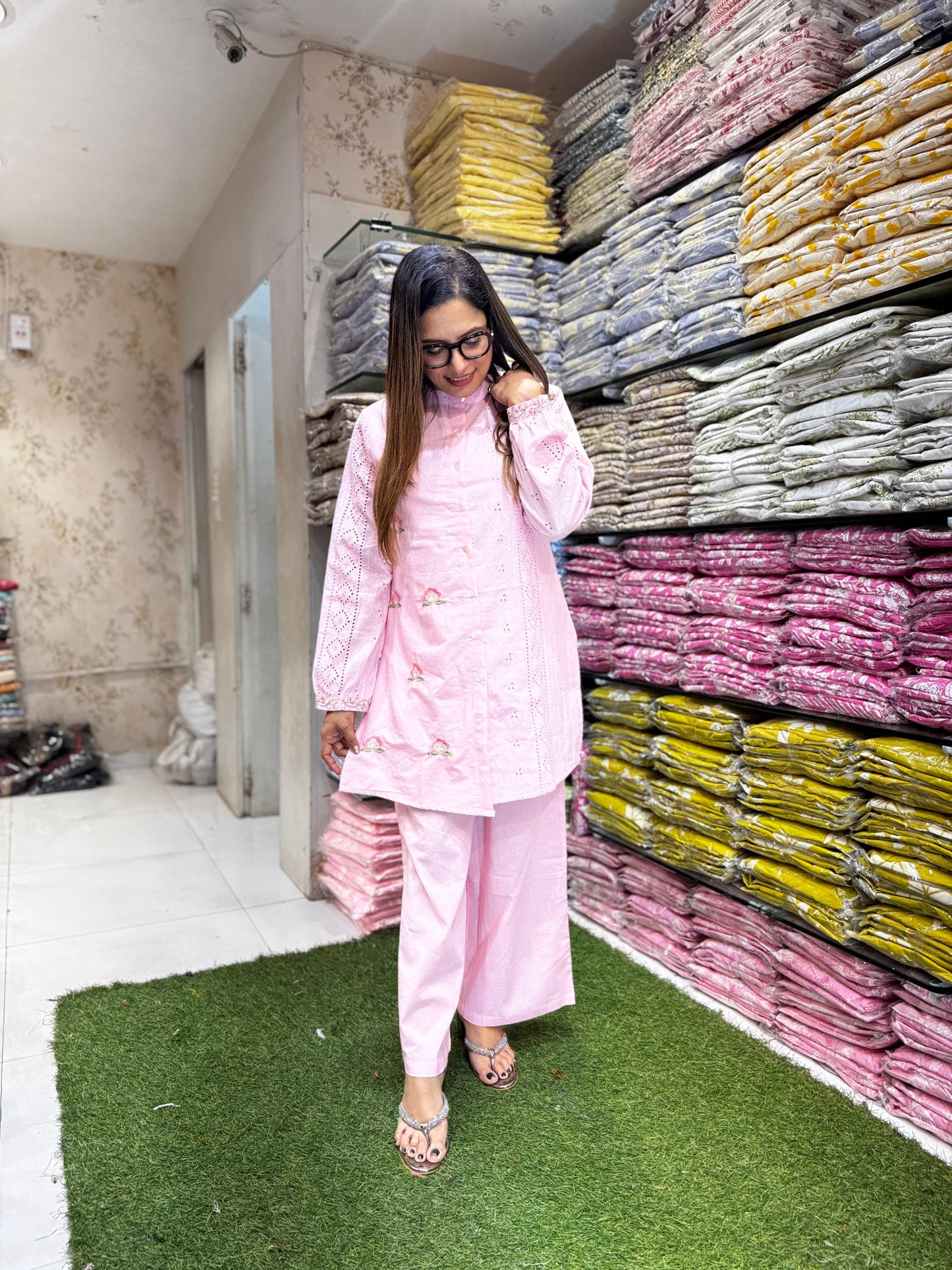 Pure Cotton Pink 2pc Set