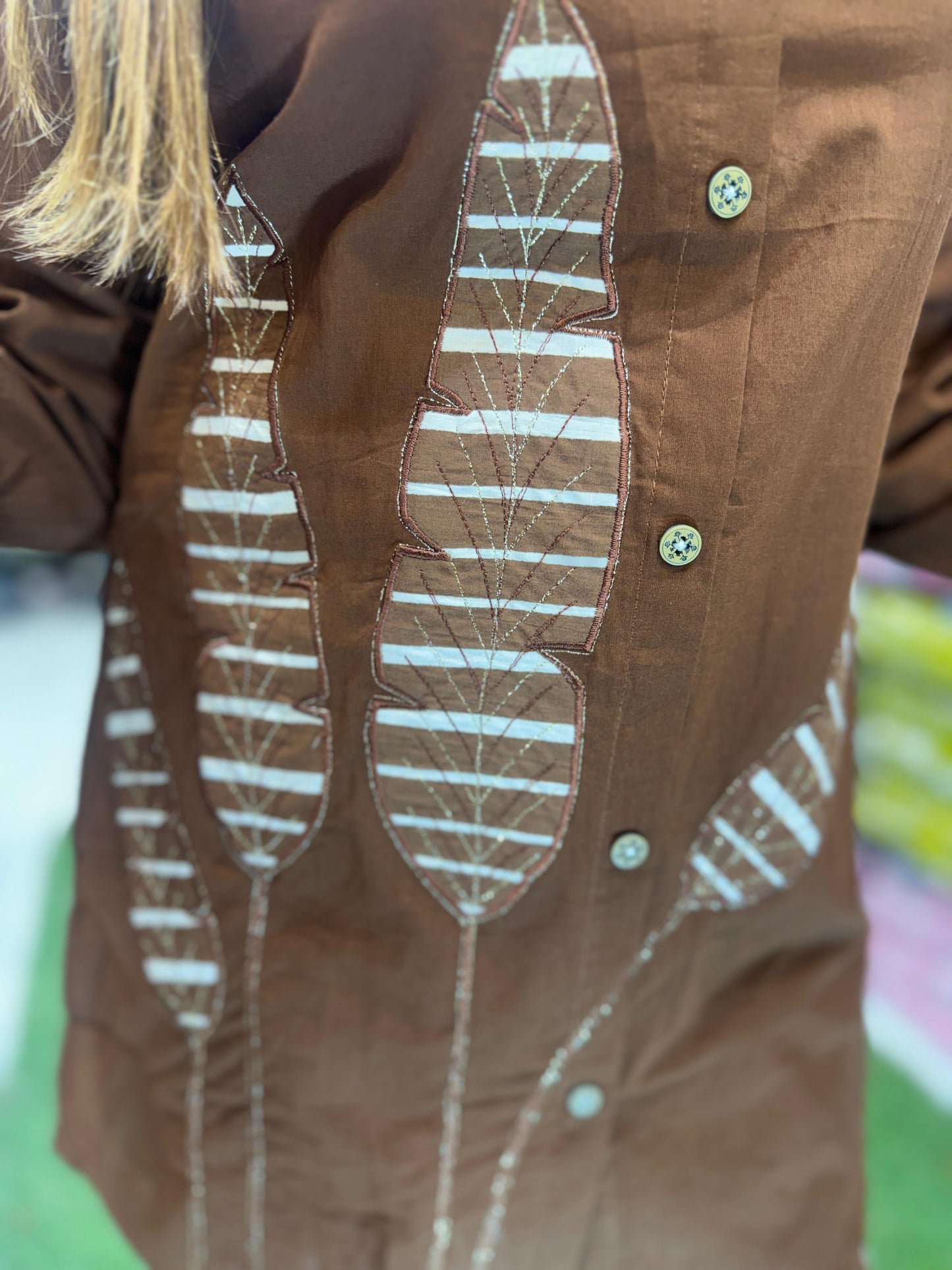 Pure Cotton Brown 2pc Set