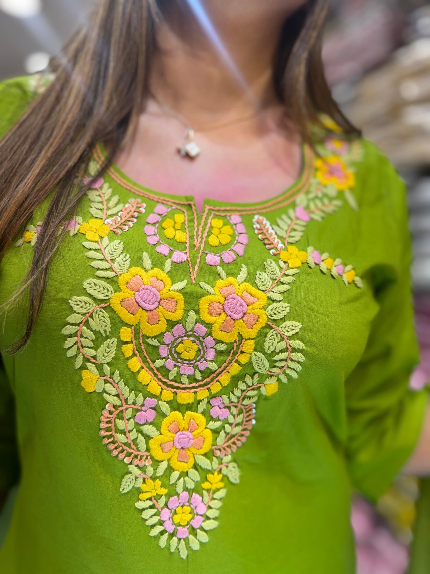 Pure Cotton Green 3pc Set