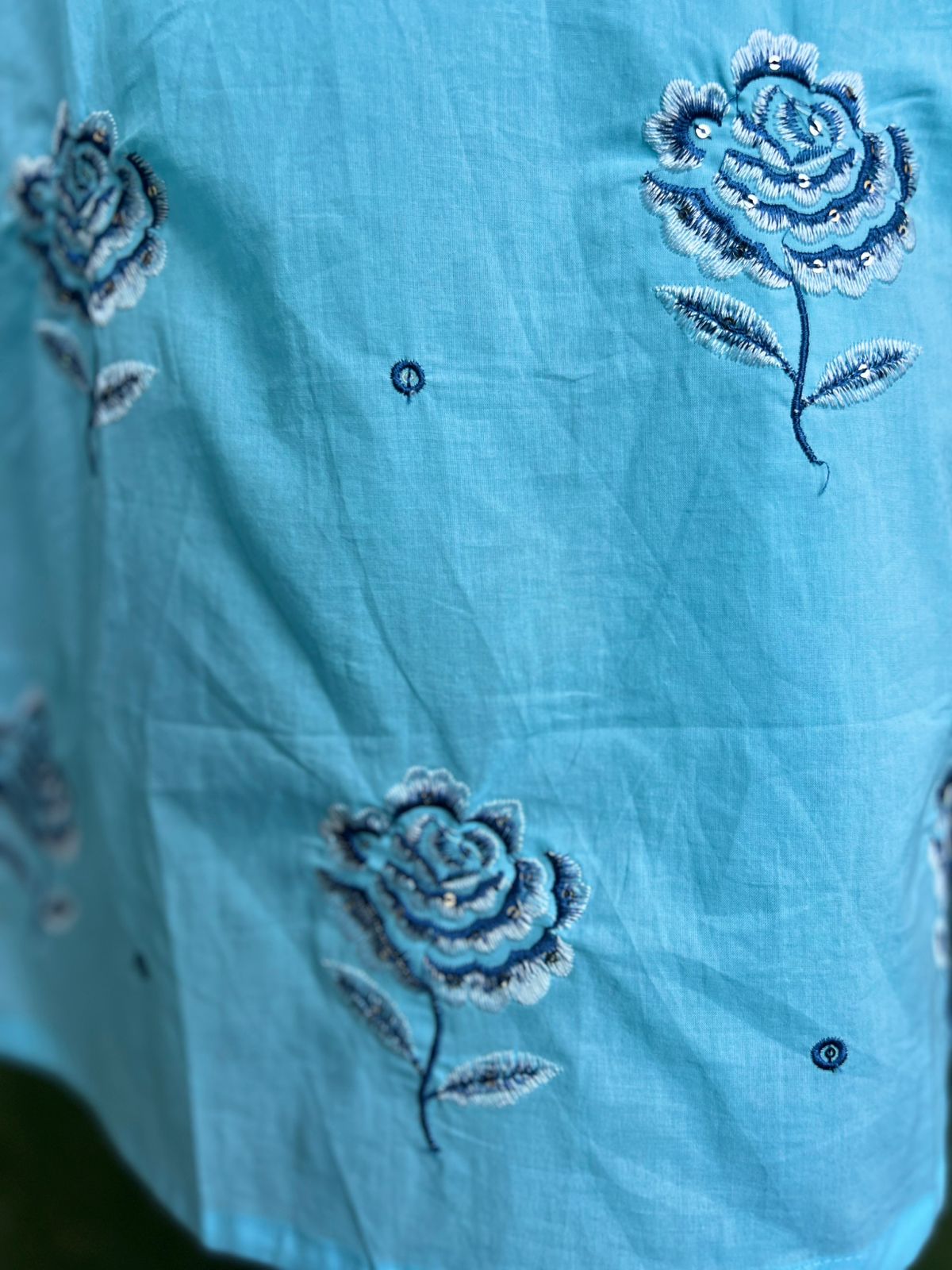 Pure Cotton Firozi 3pc Set