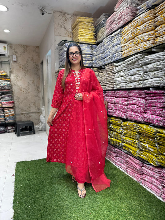 Pure German Rayon Signature Series Red 3pc Set