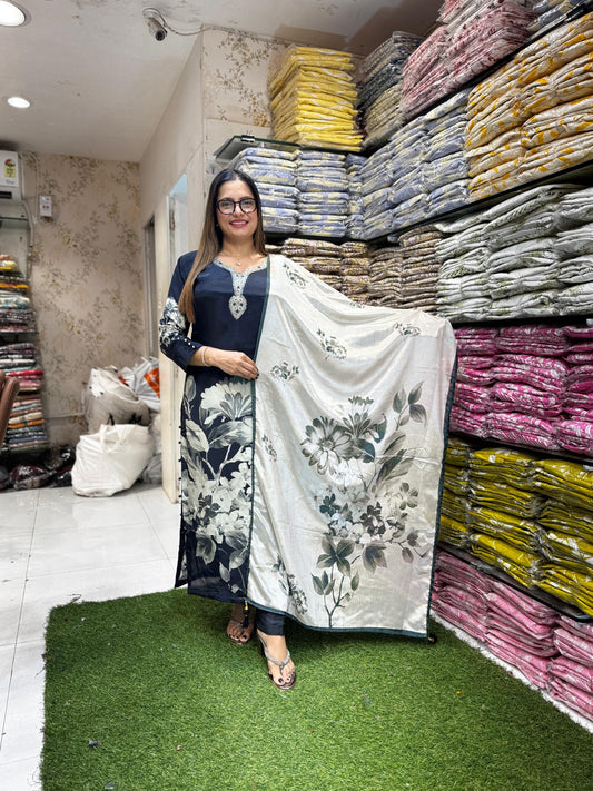 Pure Crep Black 3pc Set