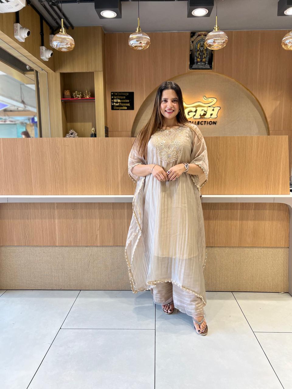 Pure Glass Tissue Gray 3pc Set