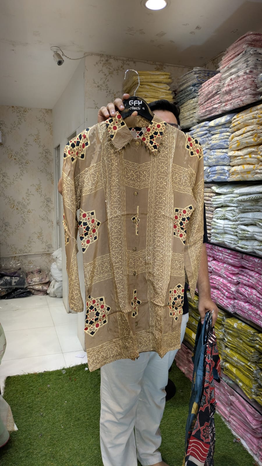 Pure Modal Crep Biscorf Shirt